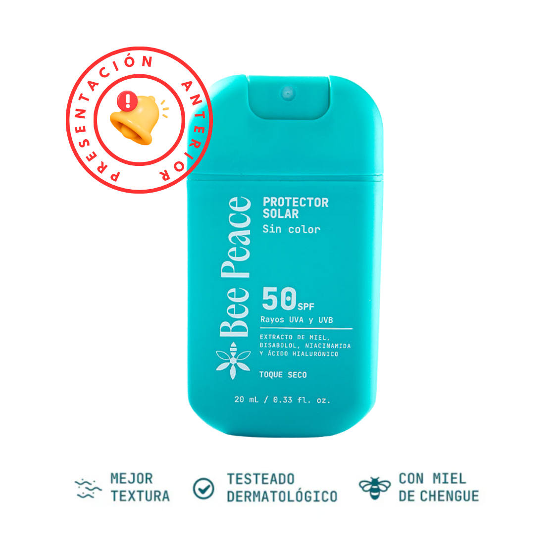 SPF 20ml sin color