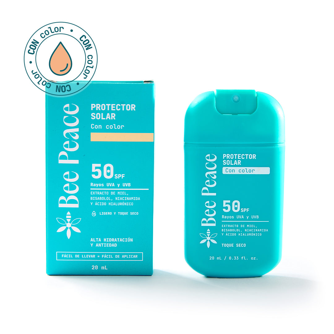 SPF 20ml con color